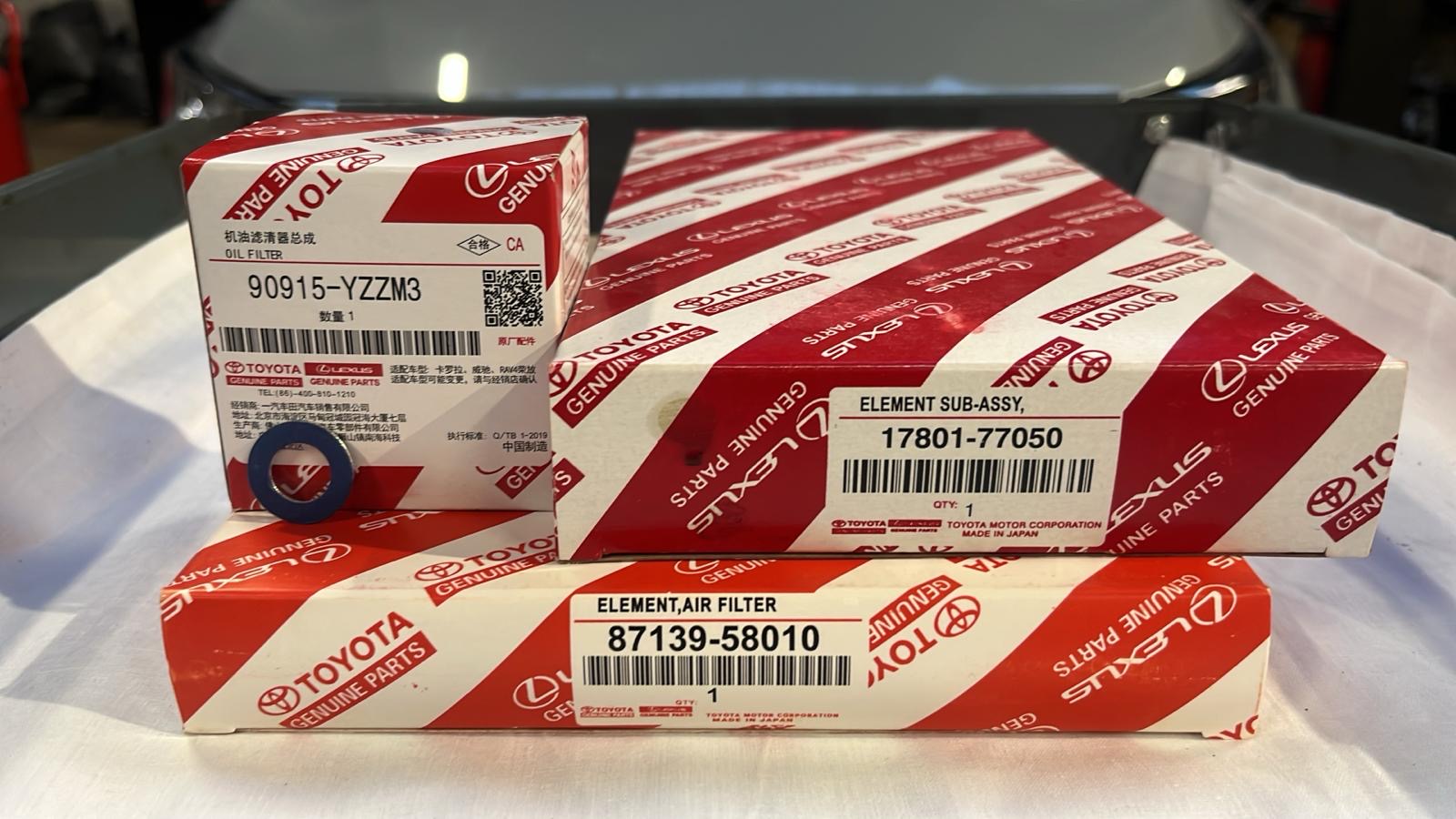 OE Genuine Lexus ES300h service kit