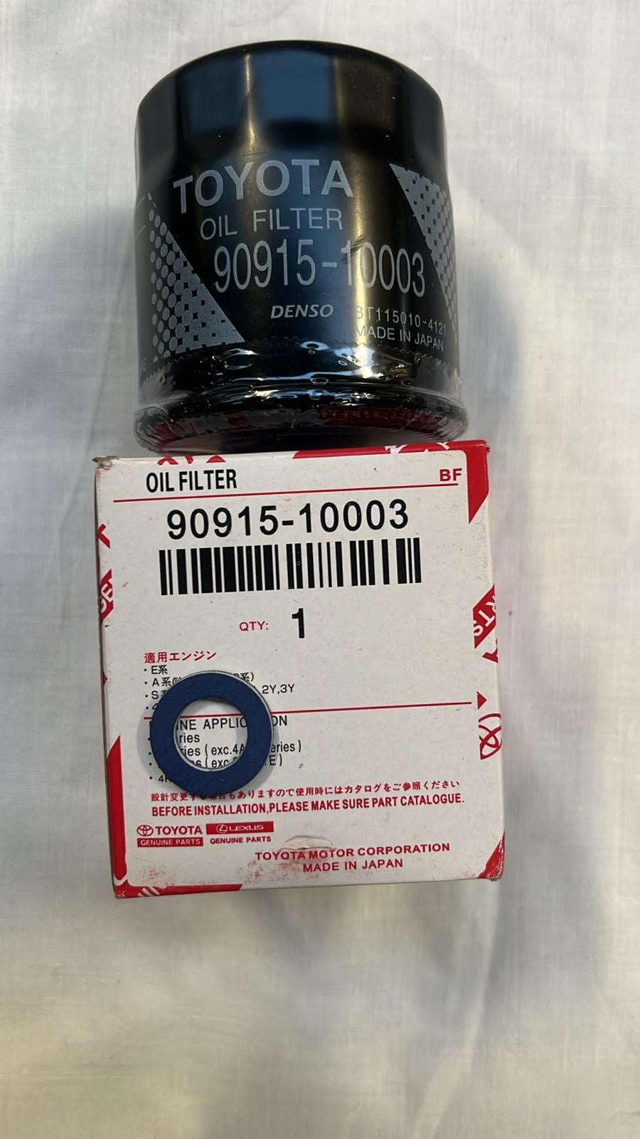 OE Genuine Toyota Corolla & Toyota C-HR 2.0L Petrol Service Kit