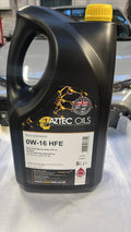 Fully Synthetic 0W-16 HFE 5 Litre's engine Oil AZTEC Oils